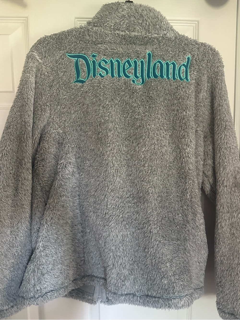 Disneyland Sherpa zip up jacket